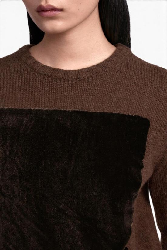26FW 마르지엘라 긴팔 티셔츠 S29HL0041M13333 142F BROWN - MAISON MARGIELA