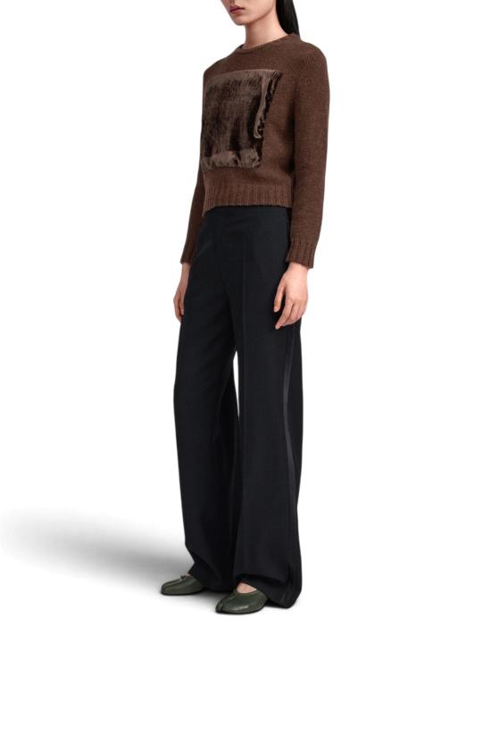 26FW 마르지엘라 긴팔 티셔츠 S29HL0041M13333 142F BROWN - MAISON MARGIELA