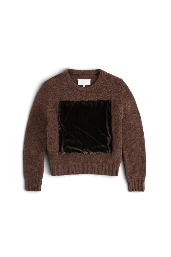 26FW 마르지엘라 긴팔 티셔츠 S29HL0041M13333 142F BROWN