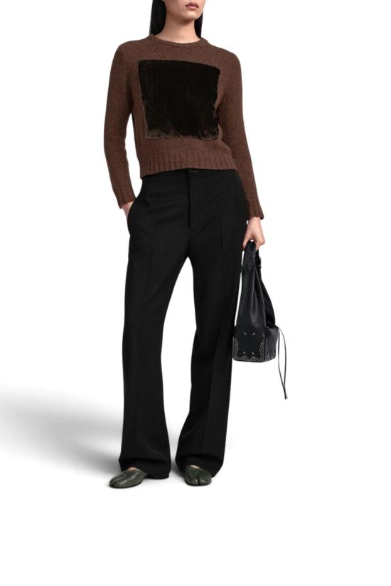26FW 마르지엘라 긴팔 티셔츠 S29HL0041M13333 142F BROWN - MAISON MARGIELA