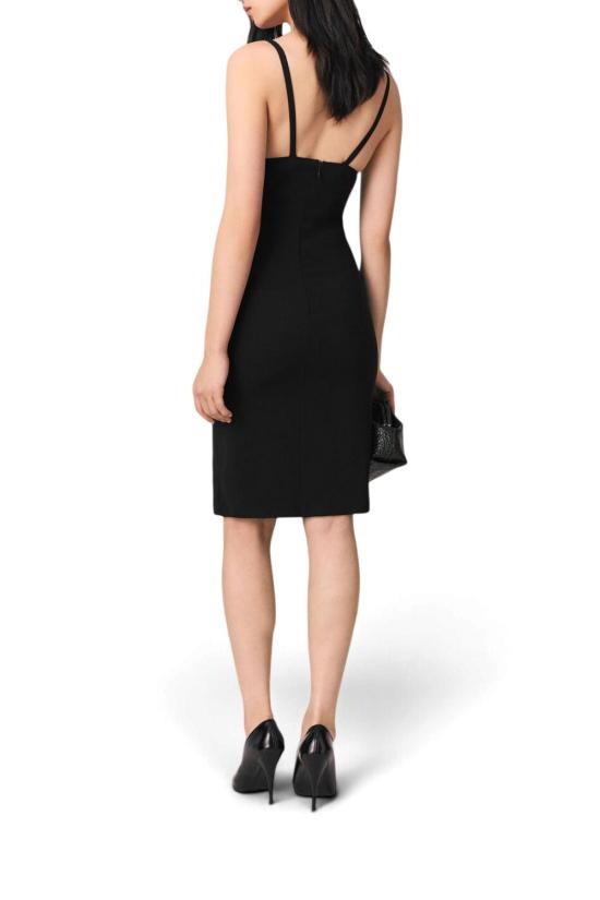 26FW 스텔라 맥카트니 미디 원피스 6A07593IU303 1000 BLACK - STELLA MCCARTNEY