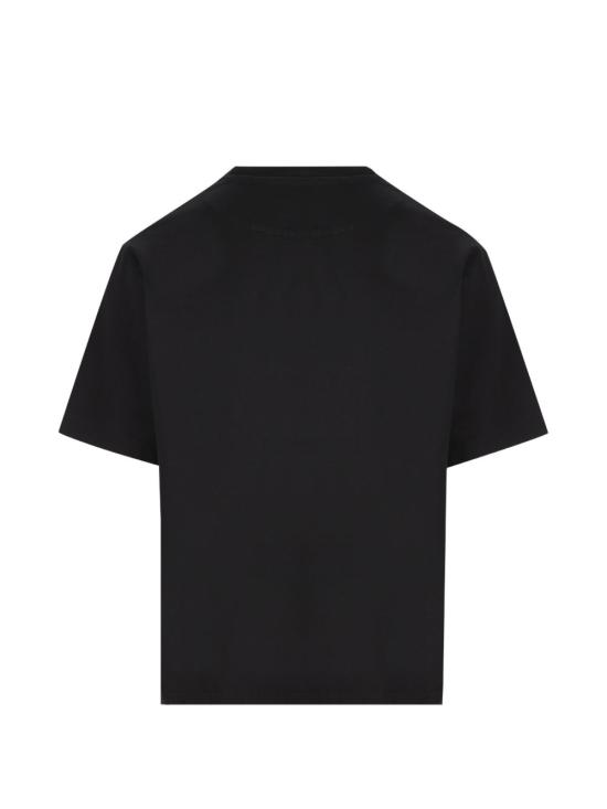26FW 마시모 오스티 스튜디오 반팔 티셔츠 21MMTS019A110521G 999 Black - MASSIMO OSTI STUDIO