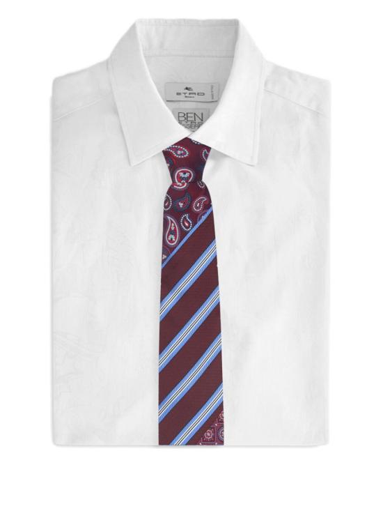 26FW 에트로 넥타이 MASA0005AQ390 S9865 BORDEAUX - ETRO