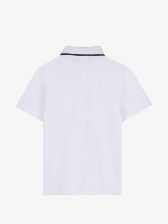 26FW [키즈] 지방시 폴로 셔츠 H31278 10P Bianco - GIVENCHY