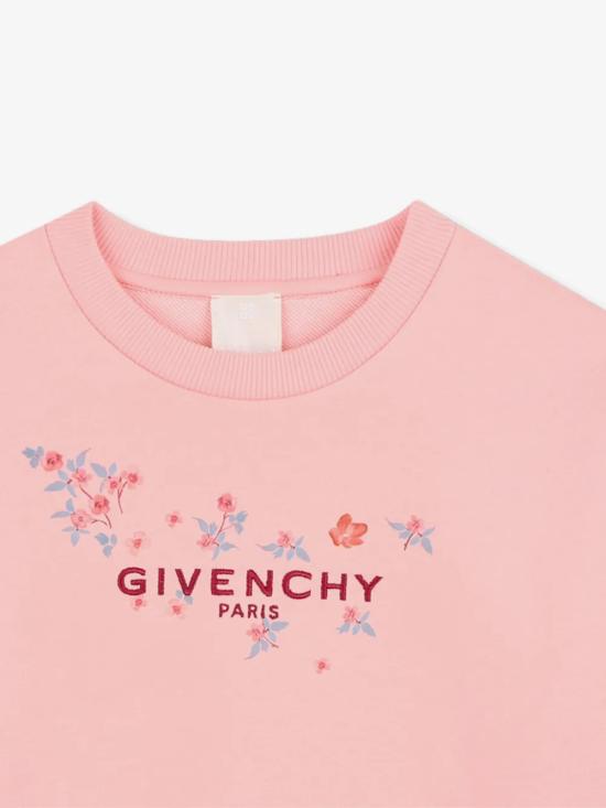 26FW [키즈] 지방시 니트/스웻셔츠 H31323 46G Rosa - GIVENCHY