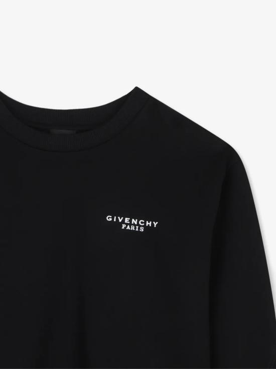 26FW [키즈] 지방시 니트/스웻셔츠 H31282 09B Nero - GIVENCHY