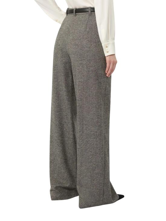 26FW 막스마라 스튜디오 수트 팬츠 2626136042600 001 WHITE BLACK - MAX MARA STUDIO