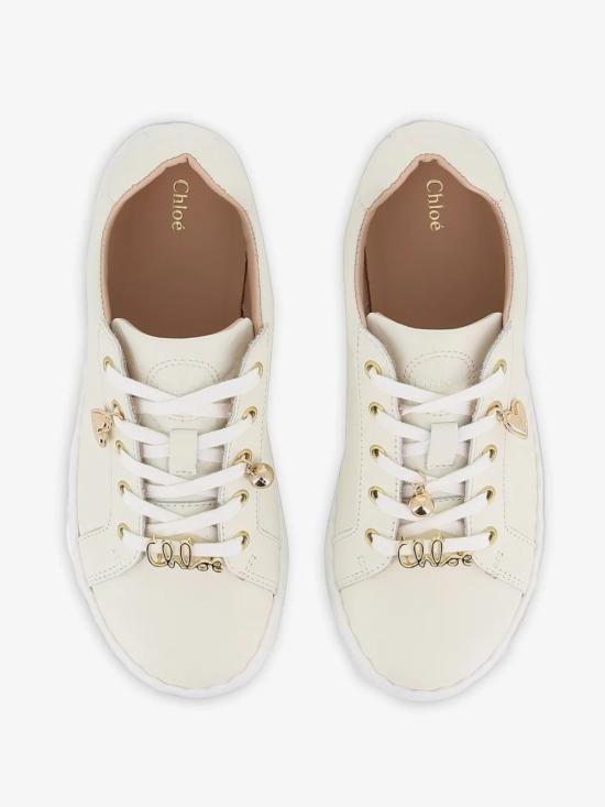26FW [키즈] 끌로에 스니커즈 C21334 117 Bianco - CHLOE