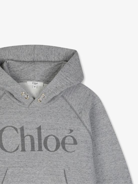26FW [키즈] 끌로에 니트/스웻셔츠 C21284 M07 GRIGIO - CHLOE