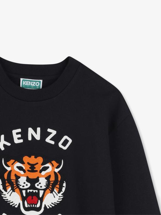 26FW [키즈] 겐조 니트/스웻셔츠 K62029 845 Blu - KENZO