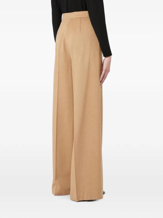 26FW 막스마라 와이드 레그 플란넬 팬츠 와이드 레그 플란넬 팬츠 2621136022600 001 - MAX MARA