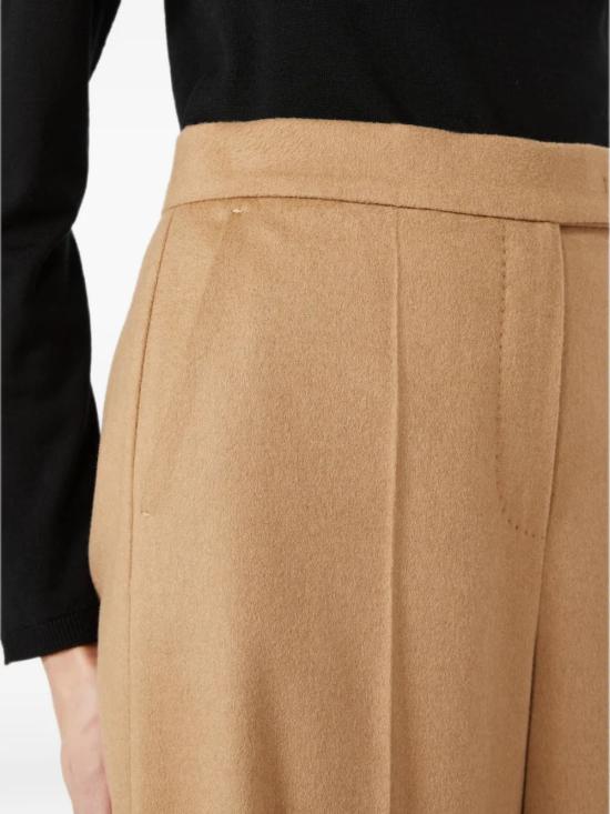 26FW 막스마라 와이드 레그 플란넬 팬츠 와이드 레그 플란넬 팬츠 2621136022600 001 - MAX MARA