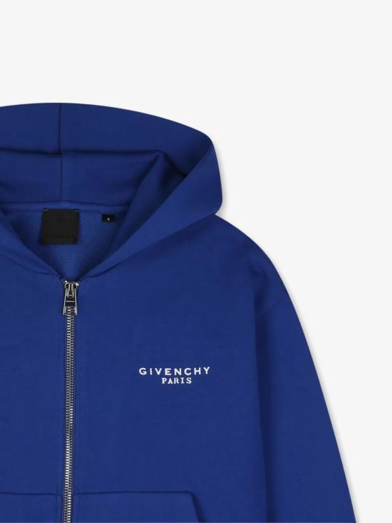 26FW [키즈] 지방시 니트/스웻셔츠 H31285 865 Blu - GIVENCHY