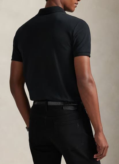 26FW 랄프 로렌 더블 니트 후드 티셔츠 710907092013 POLO BLACK C1730 - RALPH LAUREN