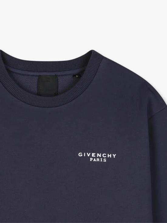 26FW [키즈] 지방시 니트/스웻셔츠 H31282 853 Blu - GIVENCHY