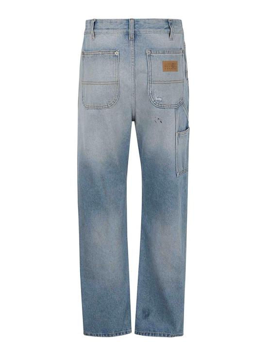  MM6 메종마르지엘라 데님 팬츠 S62LB0183M30018964 Blue - MM6 MAISON MARGIELA