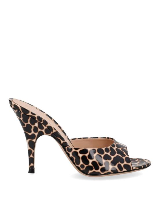 26SS 지안비토로시 뮬/슬리퍼 G1015595RICNUIOPHI ANIMAL PRINT