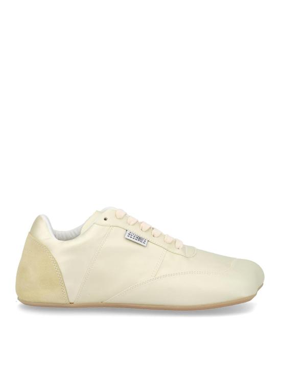 26SS MM6 메종마르지엘라 사틴 팩토리 스니커즈 S59WS0248P7563T1010 White