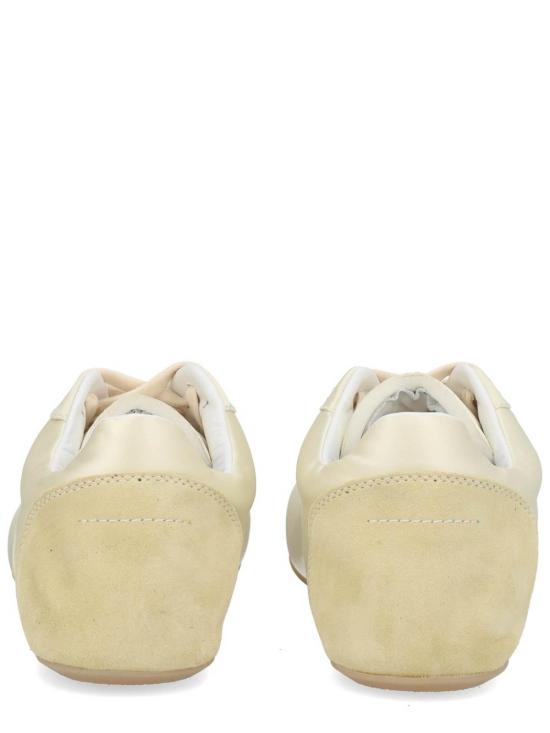 26SS MM6 메종마르지엘라 사틴 팩토리 스니커즈 S59WS0248P7563T1010 White - MM6 MAISON MARGIELA