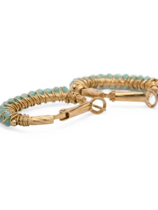 26FW 가스 비쥬 이어링 ALYRECREOLEO000 METALLIC - GAS BIJOUX