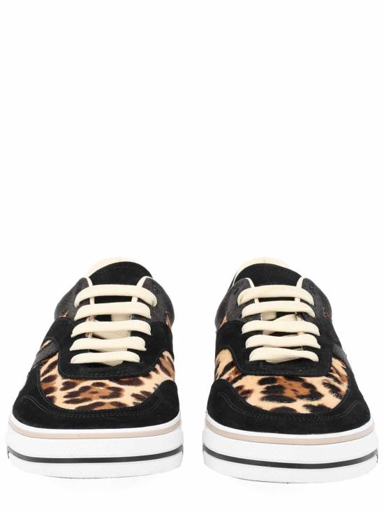 26SS 돌체앤가바나 레오 프린트 포니 DG 세일링 스니커즈 CS2385AY815HK5JF Animal Print - DOLCE & GABBANA