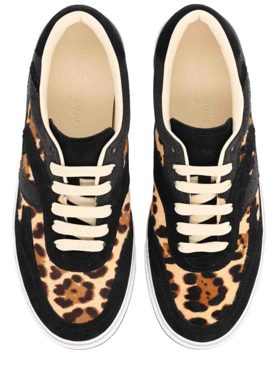 26SS 돌체앤가바나 레오 프린트 포니 DG 세일링 스니커즈 CS2385AY815HK5JF Animal Print - DOLCE & GABBANA