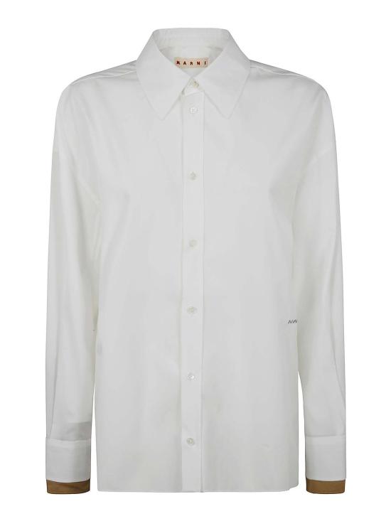  마르니 셔츠 CAMA0613QSUTC22300W01 WHITE