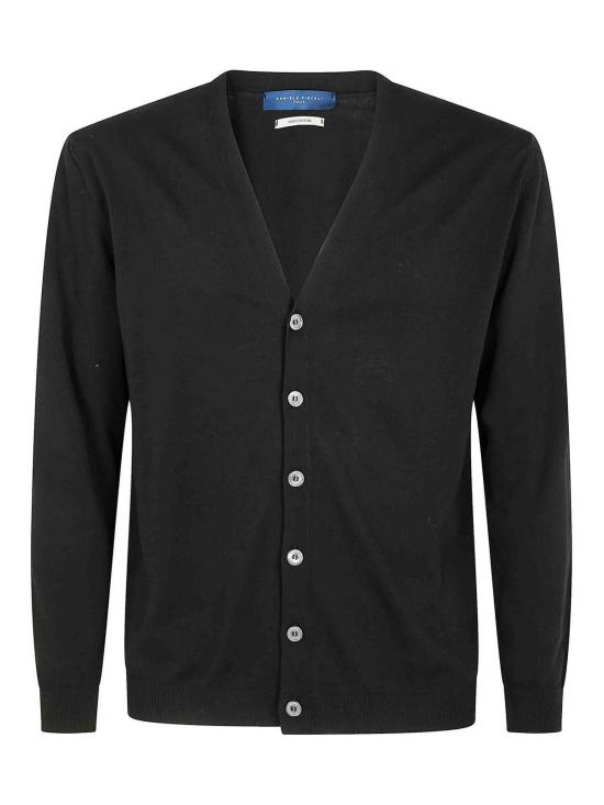  다니엘피에솔리 가디건 DF03020013 BLACK