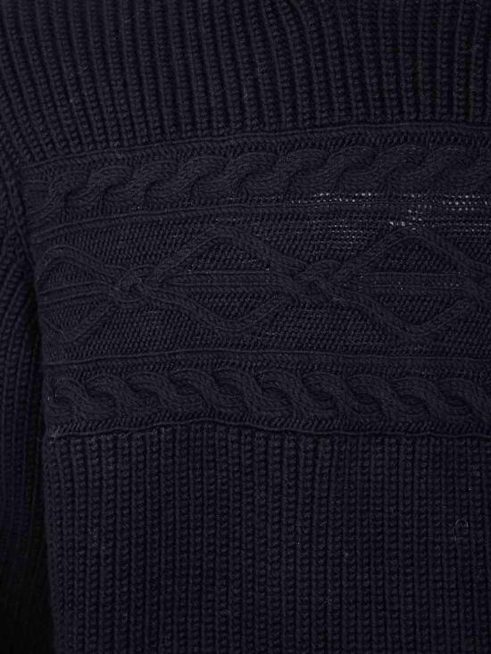 25FW 에르메네질도제냐 터틀넥 UGM59A2GCT420001 BLACK - ERMENEGILDO ZEGNA