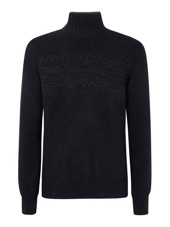 25FW 에르메네질도제냐 터틀넥 UGM59A2GCT420001 BLACK