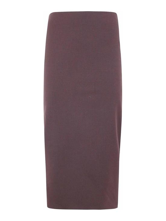 25FW 더 레이티스트 롱 스커트 TLWC9001W0206ABTPT0215 Brown