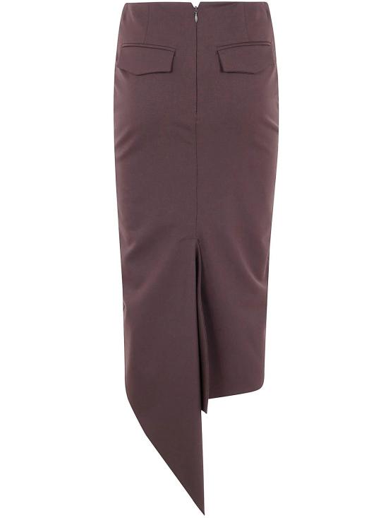 25FW 더 레이티스트 롱 스커트 TLWC9001W0206ABTPT0215 Brown - THE LATEST