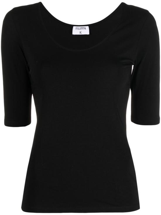 26FW 필리파 케이 반팔 티셔츠 28502 1433 Black