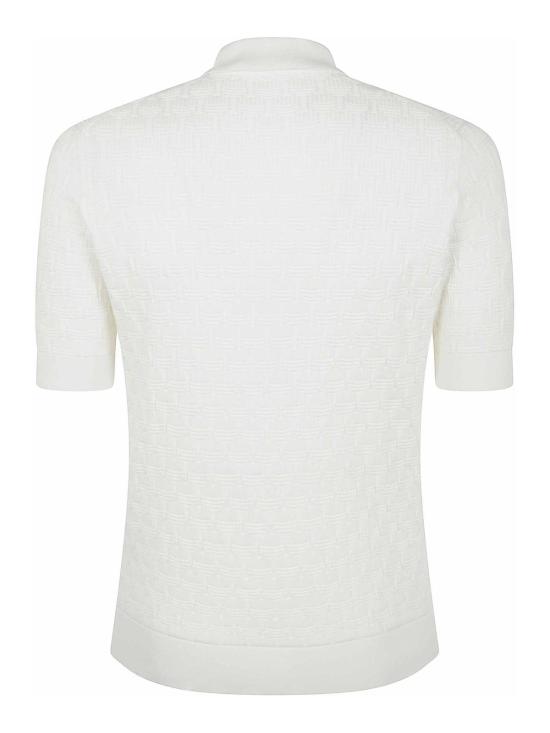  필리포 드 로렌티스 폴로 티셔츠 PL1MCSU18K005 White - FILIPPO DE LAURENTIIS