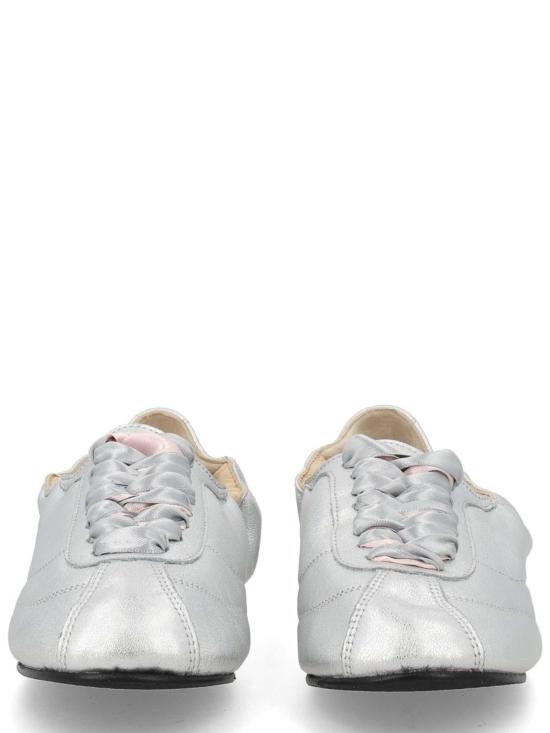  레페토 테니스 실크 스니커즈 V4230VEMD020 Silver - REPETTO