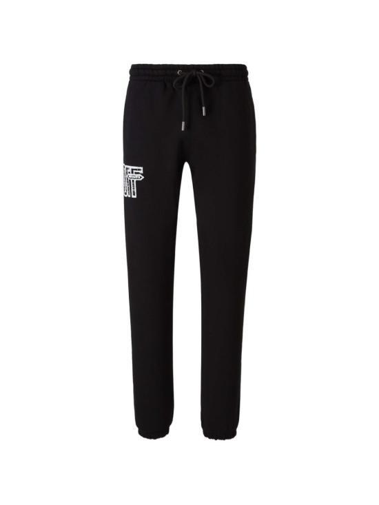 26FW 오프화이트 트레이닝/조거 팬츠 44MCH057F26F003 001 BLACK