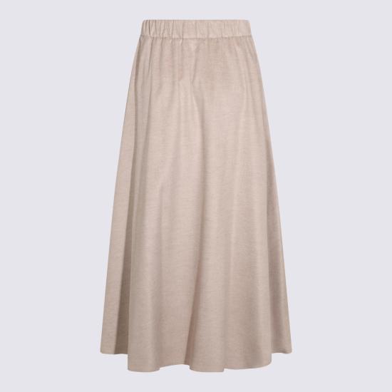 26FW 에르노 롱 스커트 GN00028DR 129341985 CHANTILLY - HERNO