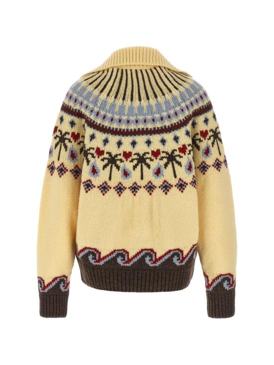 26FW 알라누이 스웨터 LWHQ01DE26KNI001 1960 Sunlight multicolor - ALANUI