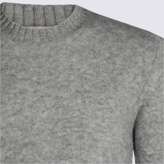 26FW 피아젠차 스웨터 M1050001025 12035920 GRIGIO CHIARO MELANGE - PIACENZA 1733