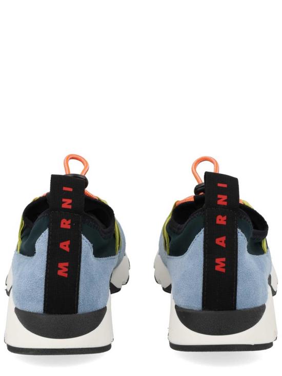 26SS 마르니 라이크라 레이스업 러닝 스니커즈 SNZU019302P7616ZP092 Multicolour - MARNI