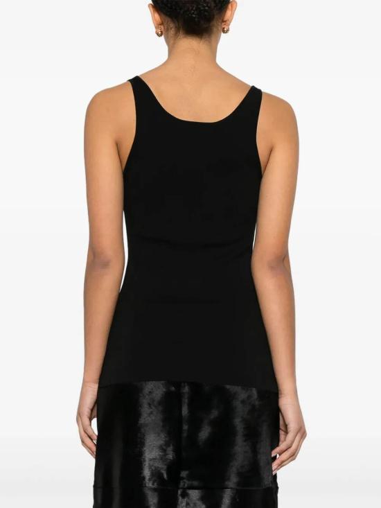  토템 민소매 티셔츠 252WRT0504YA0187001 Black - TOTEME