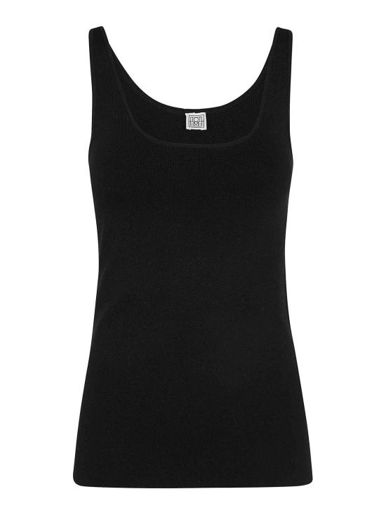 토템 민소매 티셔츠 252WRT0504YA0187001 Black