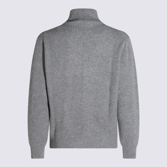 26FW 카날리 집업 니트 C1223 MK02552201 GREY - CANALI
