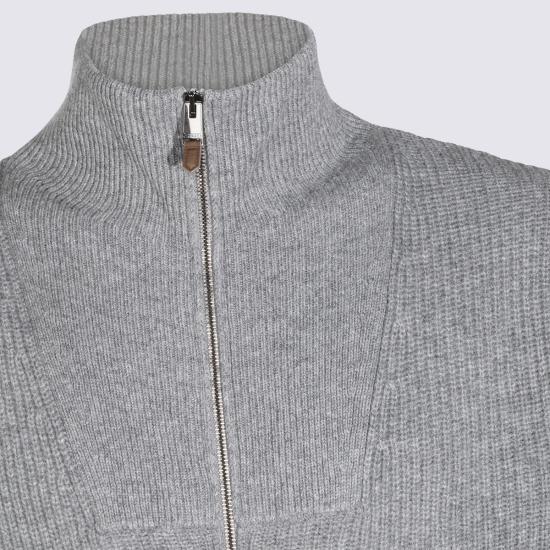 26FW 카날리 집업 니트 C1223 MK02552201 GREY - CANALI