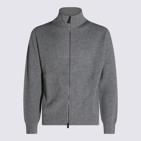 26FW 카날리 집업 니트 C1223 MK02552201 GREY