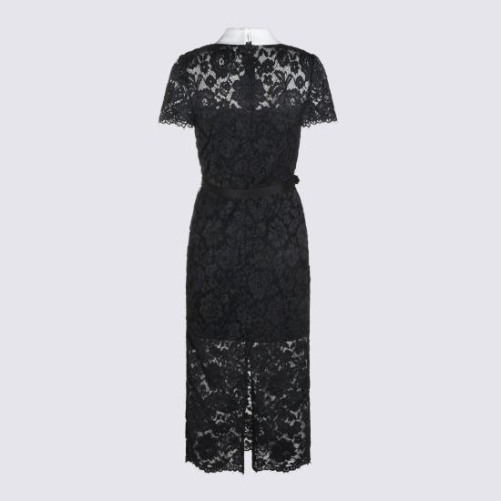 26FW 셀프 포트레이트 미디 원피스 AW26019MA B Black - SELF PORTRAIT