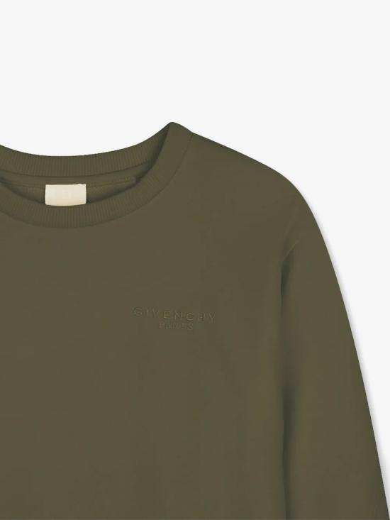 26FW [키즈] 지방시 니트/스웻셔츠 H31396 653 Verde - GIVENCHY