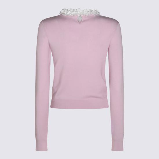 26FW 셀프 포트레이트 스웨터 AW26149T P PINK - SELF PORTRAIT