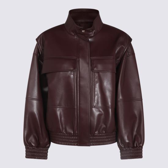 26FW 트윈셋 가죽 자켓 262TT2060 S1472114057 DARK BORDEAUX