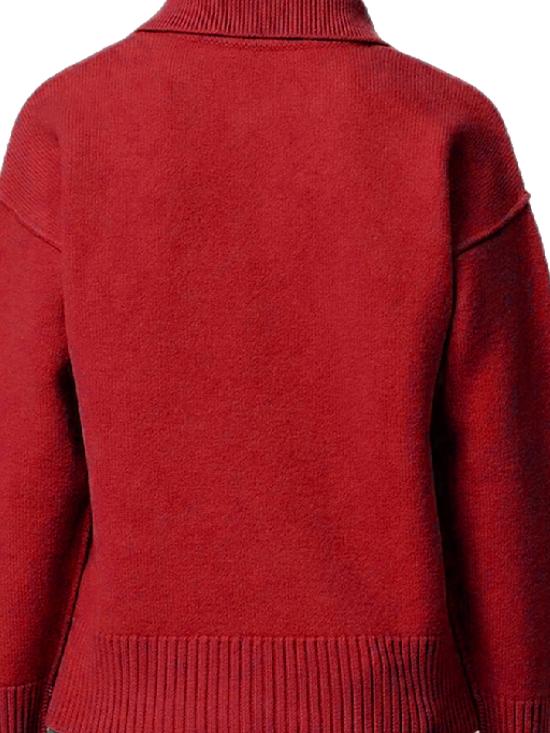 26FW 아미 스웨터 UPL409 018A252 Red - AMI